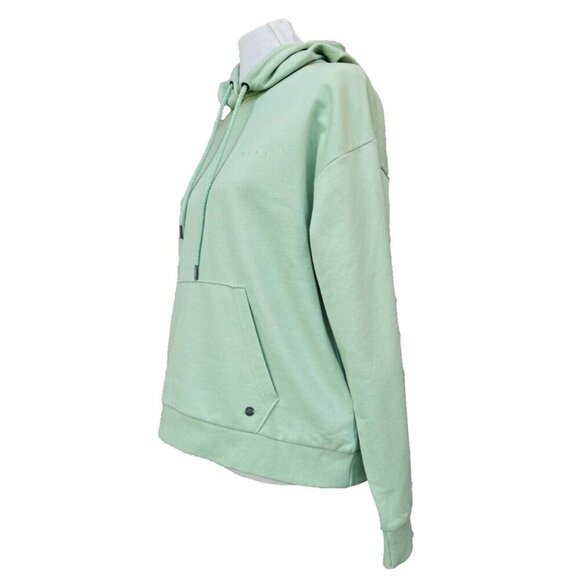 Roxy Afternoon Hike Hoodie Women’s Size L Color Green Kangaroo Pocket Pullover - Picture 10 of 11